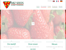 Tablet Screenshot of abz-strawberry.com